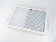 Lanterneau, 45x40 cm ou 70x50 cm, avec ou sans ventilation permanente, avec LED