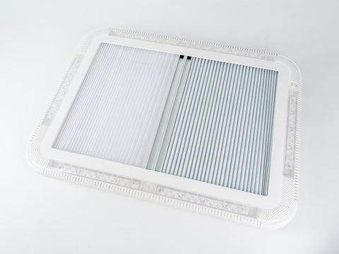Cappa da tetto di design 45 x 40 o 70 x 50 cm - Senza/Con ventilazione forzata - Con illuminazione a LED 