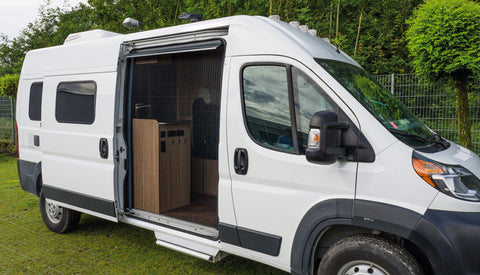 Moustiquaire de porte Ducato (X250/X290) + Boxer + Jumper à partir de 2007 porte basse
