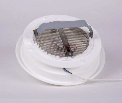 Uscita aria Ø243 mm, foro tetto 165 mm, con ventola 12V