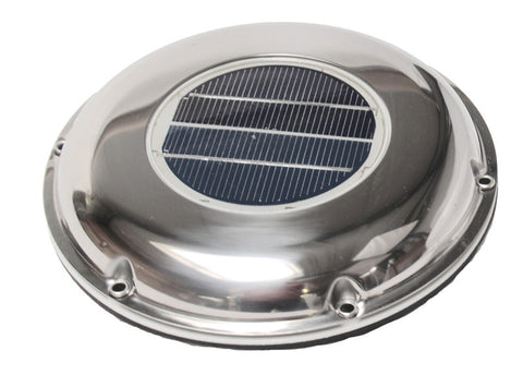 Ventilatore solare in acciaio inossidabile Carbest 215m