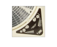 Capot de toit à manivelle Turbo-Vent avec ventilateur 12 Volts 40x40cm