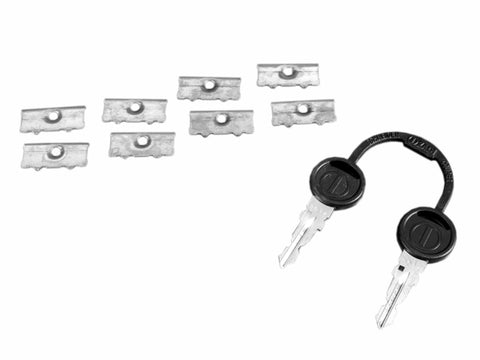 Kit de trappe de coffre de service - découpe 640 x 370 mm