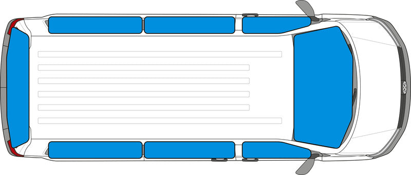 Thermomatten-Set 8-tlg. VW Caddy 5 KR (ab 2020)