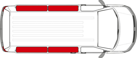 VW T7 Wohnraum 4-teiliges Set