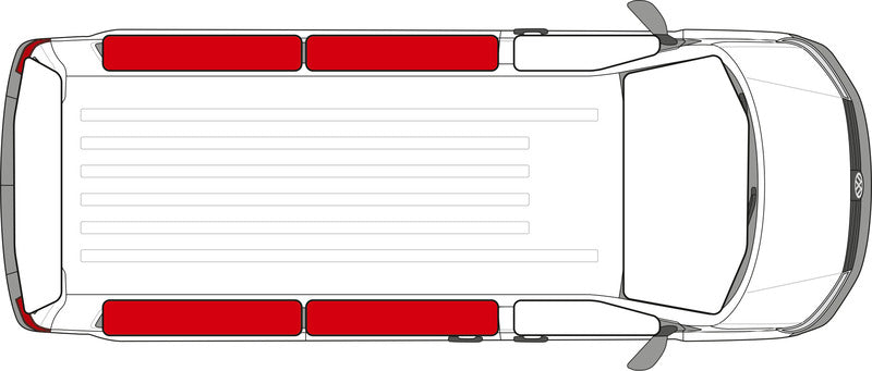 VW T7 Wohnraum 4-teiliges Set