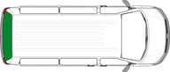 Lunotto posteriore VW T7 1 pezzo