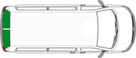 Tappetino termico Isoflex per porta posteriore (porta a battente) VW T5/6 tutti i modelli dal 2003