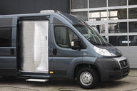 Tenda termica per porta scorrevole, grigio chiaro - Fiat Ducato X250/290, Peugeot Boxer / Jumper
