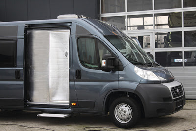 Thermovorhang Schiebetür Hellgrau - Fiat Ducato X250/290, Peugeot Boxer / Jumper