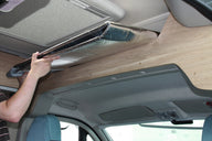 Tenda termica per porta scorrevole, grigio chiaro - Fiat Ducato X250/290, Peugeot Boxer / Jumper