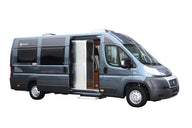 Tenda termica per porta scorrevole, grigio chiaro - Fiat Ducato X250/290, Peugeot Boxer / Jumper