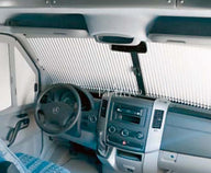 Tendina parasole per parabrezza Sprinter / Crafter III fino al 2006 - 2018 - Base per specchietto angolato