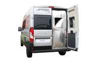 Isolamento porta posteriore Ducato, con apertura finestra, H2, 1 pezzo