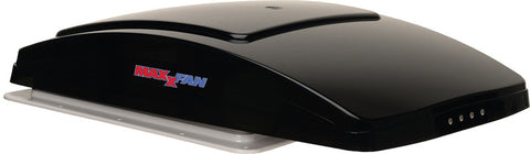Tetto con parapioggia MaxxFan Deluxe Smoke