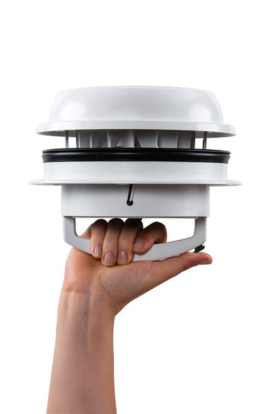 Ventilateur de toit Maxxair MaxxFan Dome Plus, 12 V, blanc 