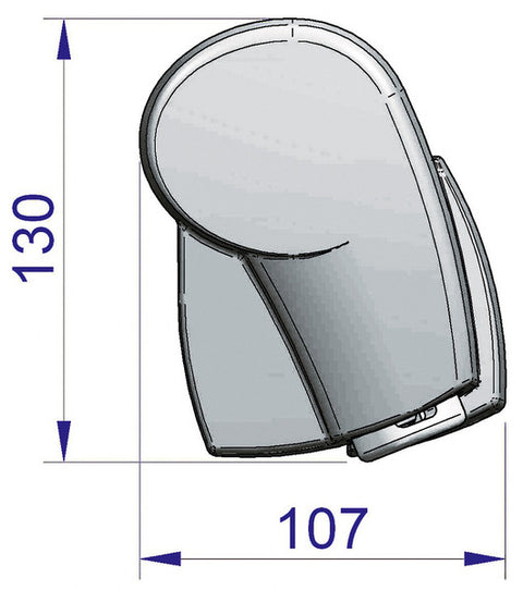 Adattatore Thule Omnistor 5102 per Hymer Car 302 e Ducato H1