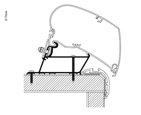 Adattatore Carthago Malibu Roof 450cm