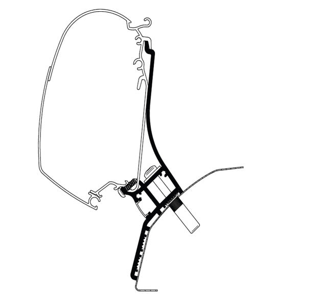 Adapter Ducato H2 400cm