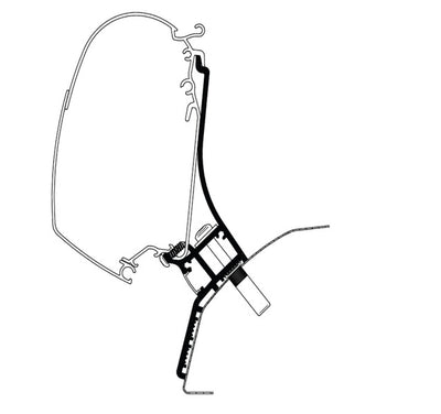 Adapter Ducato H2 400cm