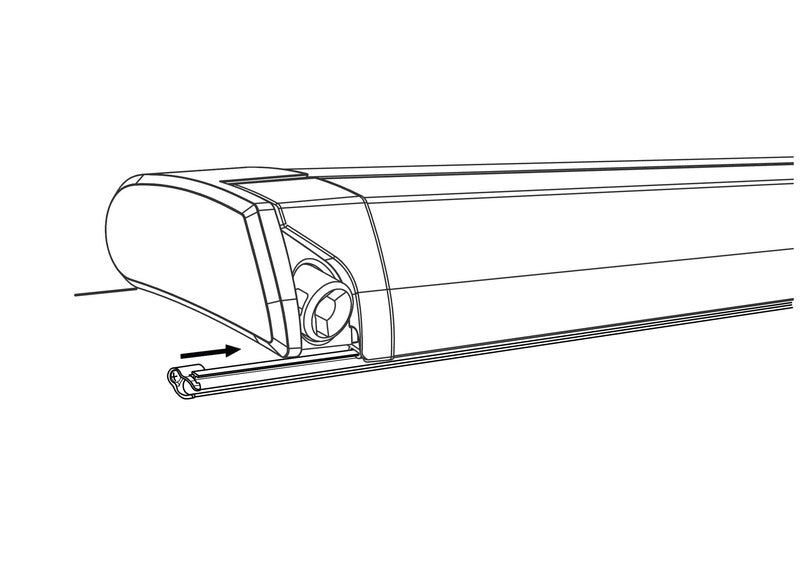 Thule Kederschienen Kit für Dachmarkisen