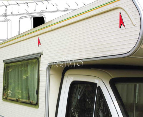 Grondaia autoadesiva, lunghezza: 350 cm