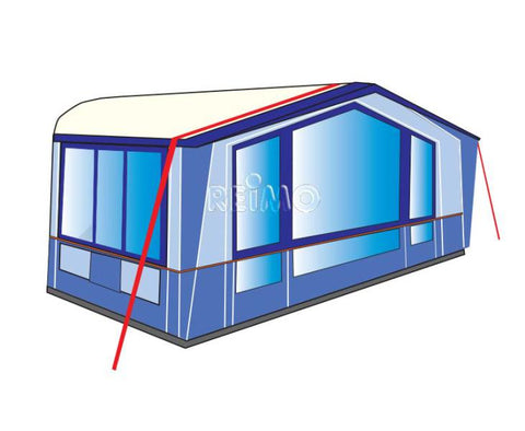 Set di cinghie antivento Camp 4 Jouni, lunghezza 14 metri - Accessori per tendalini - 