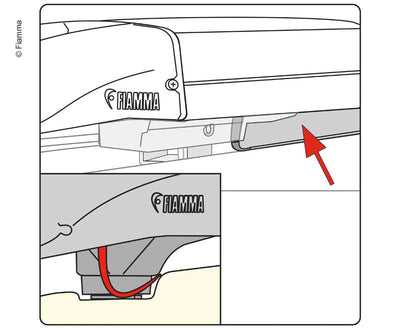 Kit Rain Guard für F40 Van Ford Custom L1/RHD