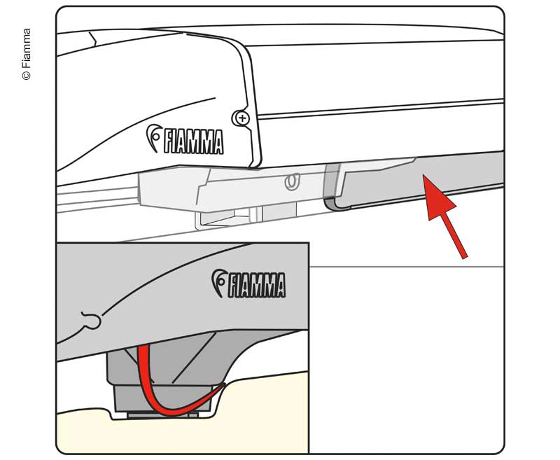 Kit Rain Guard für F40 Van Mercedes V Class