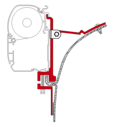 FIAMMA Adapter für F45i/F45iL Sprinter