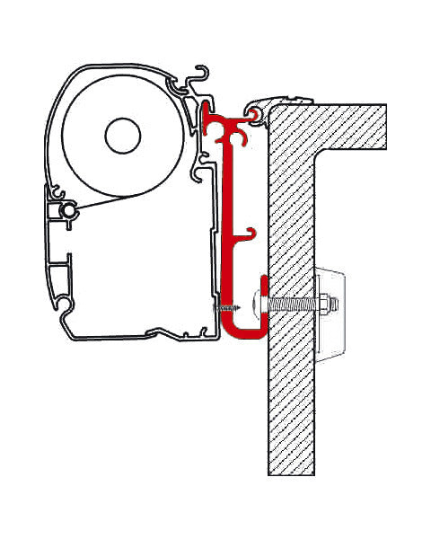 Adaptateur FIAMMA pour F1/F45i/F45iL/F50/F55