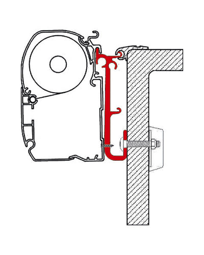 FIAMMA Adapter für F1/F45i/F45iL/F50/F55