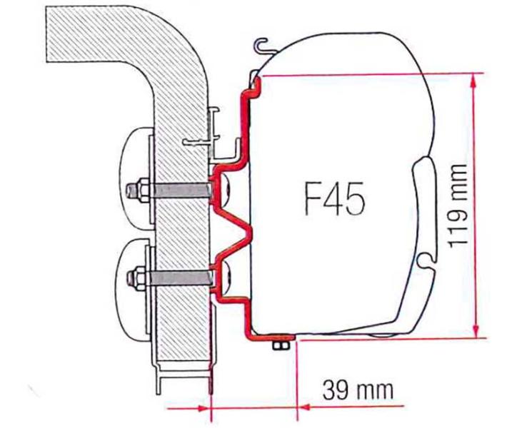 Adapter Fiamma Hymercamp