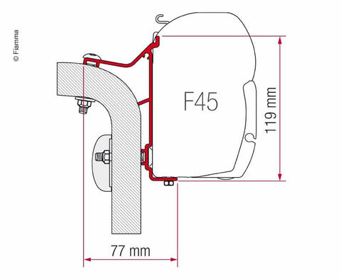 F.Adapt.F45 Hymer Van/B2