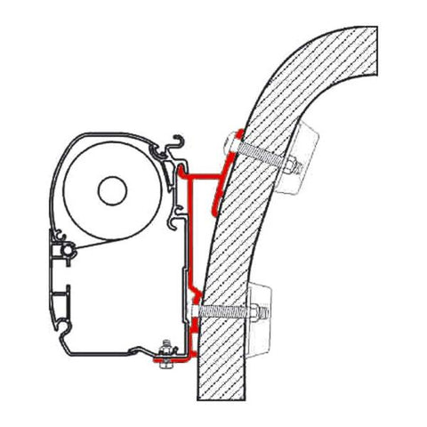 Adattatore F45i/F45iL Hymer Classe S+E