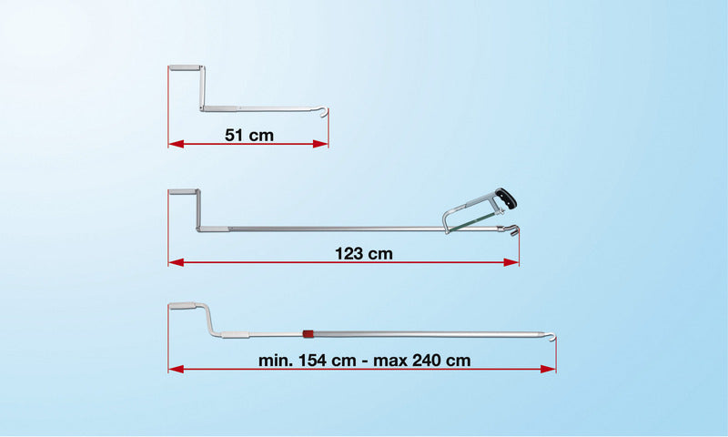 FIAMMA Handkurbel 51 cm