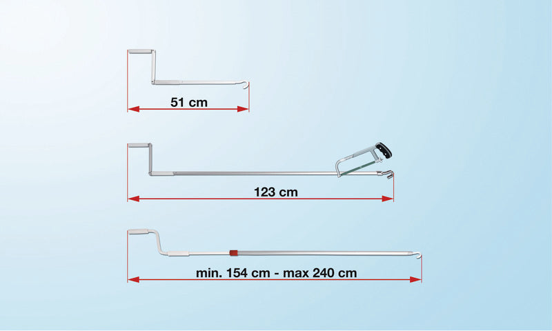 FIAMMA Handkurbel 51 cm