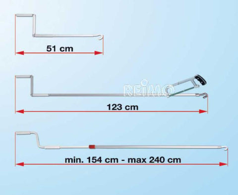 Manovella FIAMMA 123cm