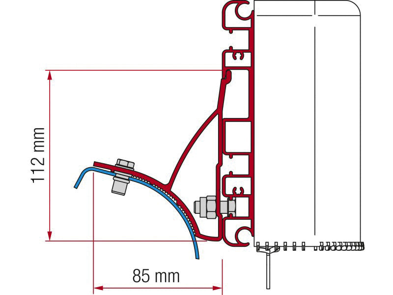 Adapter Kit Compass für Renault Trafic ab 2001 bis 2015