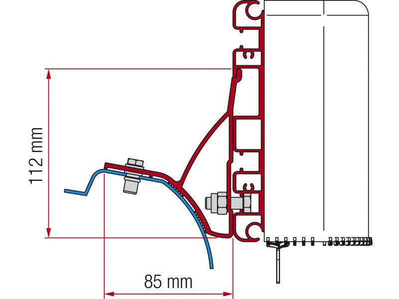 Adapter Kit Compass für Renault Trafic aber 2015