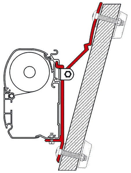 Adapter für F45i/F45iL/ZIP Sonderbefestigung