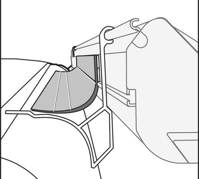 Markisenabdichtung Rain Guard Van, Länge 3,00 m  für Fiamma Markise F35+F45