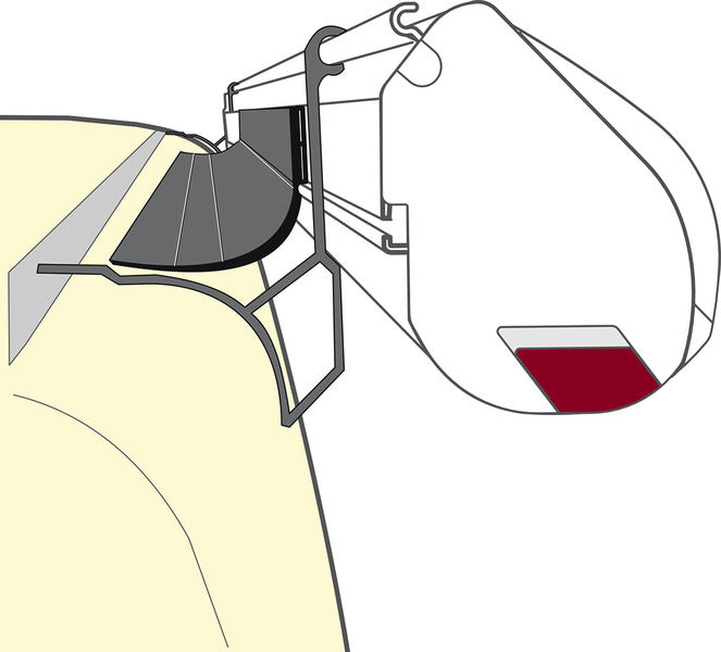Markisenabdichtung Rain Guard Van, Länge 3,00 m  für Fiamma Markise F35+F45