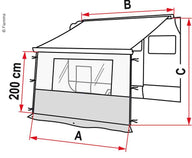 Bande d'étanchéité Rain Guard pour fourgon F40