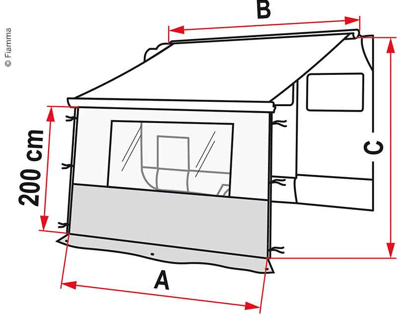 Dichtband Rain Guard für F40 Van