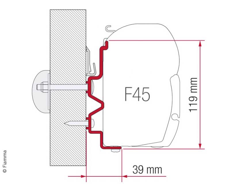 Adapter Fiamma Rapidp Seroe 9dF-9M-10