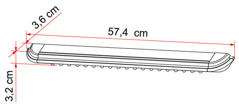 LED Außenleuchte 12V, mit Bewegungsmelder