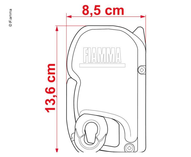 F.Mark.F45S Tit.2,3m R.Gr