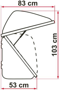 Box portabagagli per portabici - Ultra Box 500