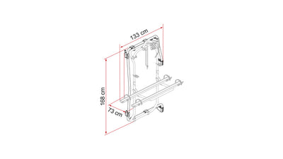 Kit Frame DJ Sprinter ab 2006, Crafter (HD/SHD) 2006-2016 - Silber